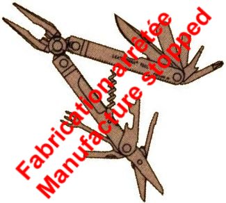 Leatherman Flair - Fabrication arrte - Manufacture stopped